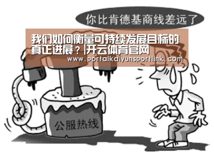 我们如何衡量可持续发展目标的真正进展？|
